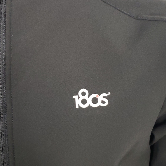 18OS BLACK SOFTSHELL JACKET MEN'S S - Picture 6 of 8